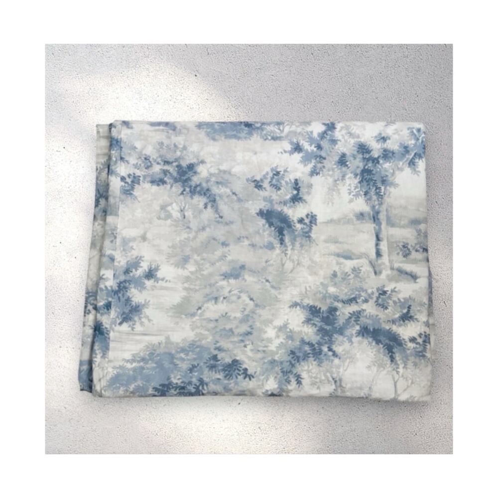 Pottery Barn King Duvet Jardin Toile Blue 2 Euro Shams 1 King Pillowcase - Picture 2 of 7